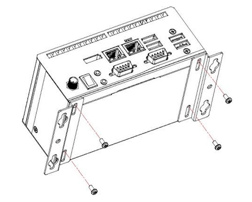 безвентиляторный ультракомпактный компьютер eBOX100-51R-FL