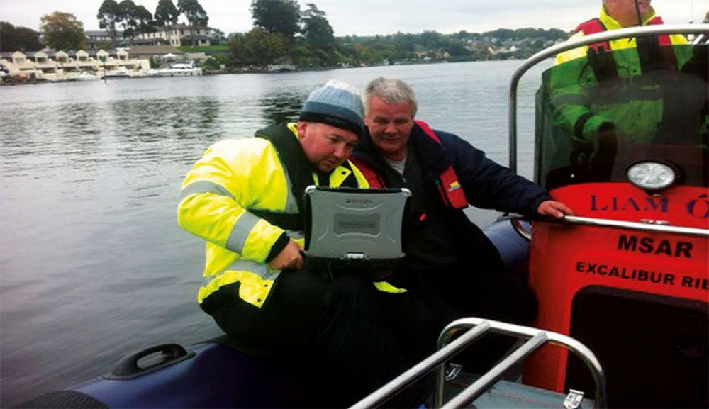 Поисково-спасательная команда использует Panasonic Toughbook для поиска пропавших людей